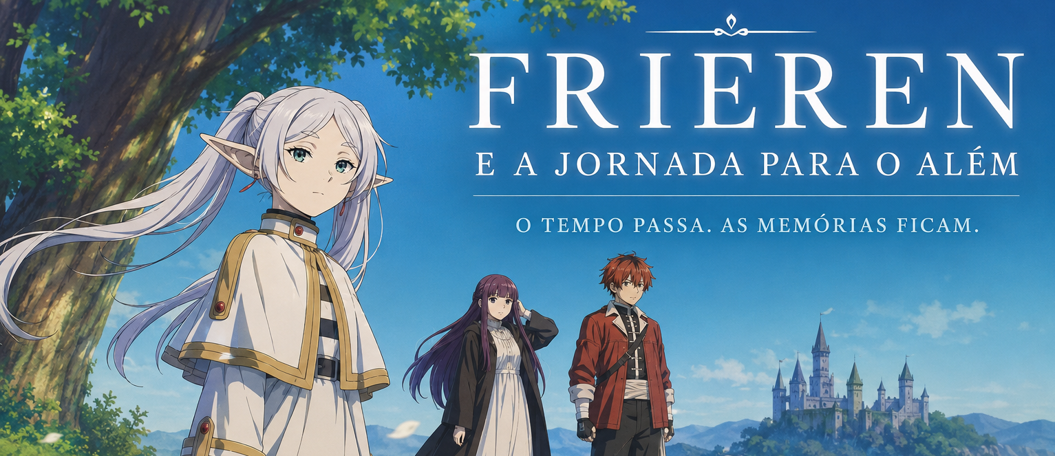 Frieren e a Jornada para o Além não começa quando a aventura começa